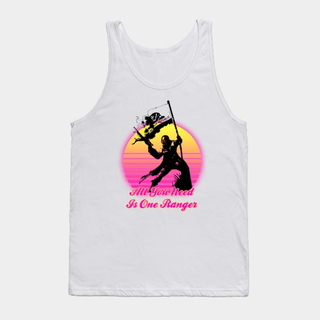 Retro Ranger Tank Top by Rickster07